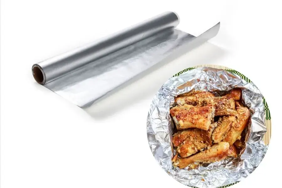 Giấy bạc giúp món ăn hạn chế bị cháy và giữ trọn vị khi nướng