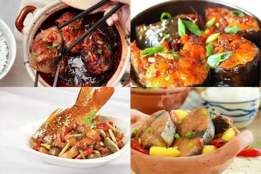 Lượng calo của cá kho phụ thuộc vào từng loại cá.