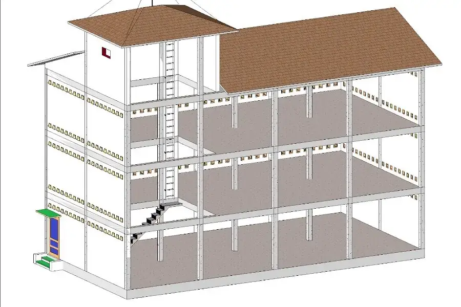 Mô hình nhà yến kết hợp được áp dụng phổ biến tại vùng đất ẩm ướt