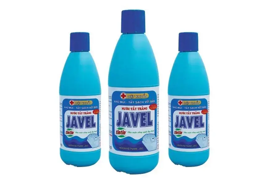 Nước Javen có khả năng tẩy mốc cực kỳ hiệu quả