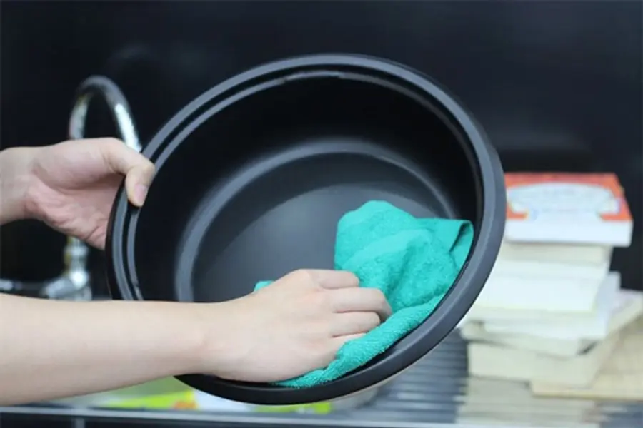 lau nồi lẩu bằng khăn mềm