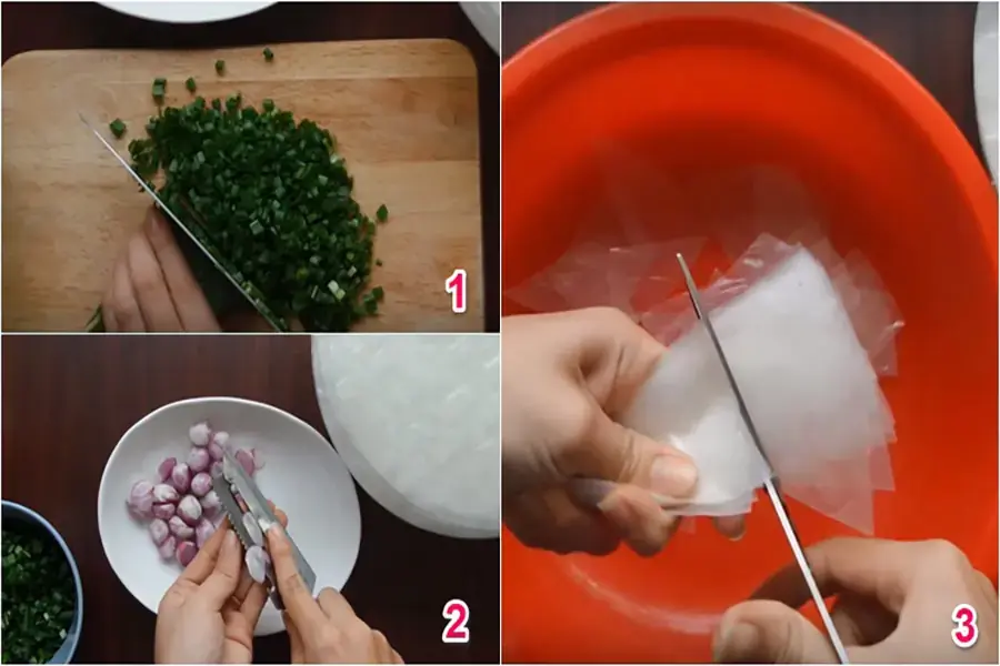 Sơ chế nguyên liệu