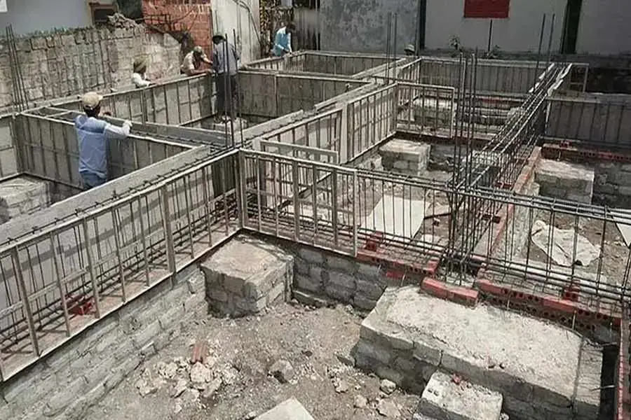 Kết cấu đài móng cao 