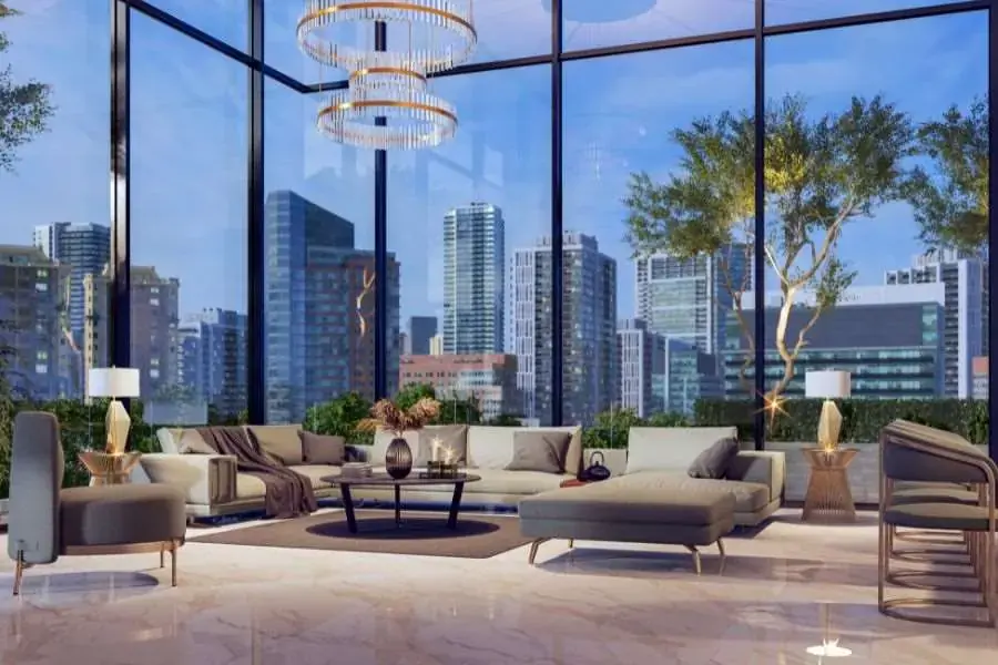 Mẫu căn hộ penthouse hiện đại, sang trọng với nội thất cao cấp