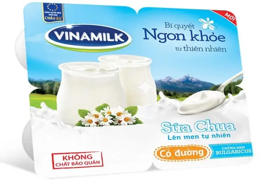 Sữa chua Vinamilk (vinamilkvietnam.com)