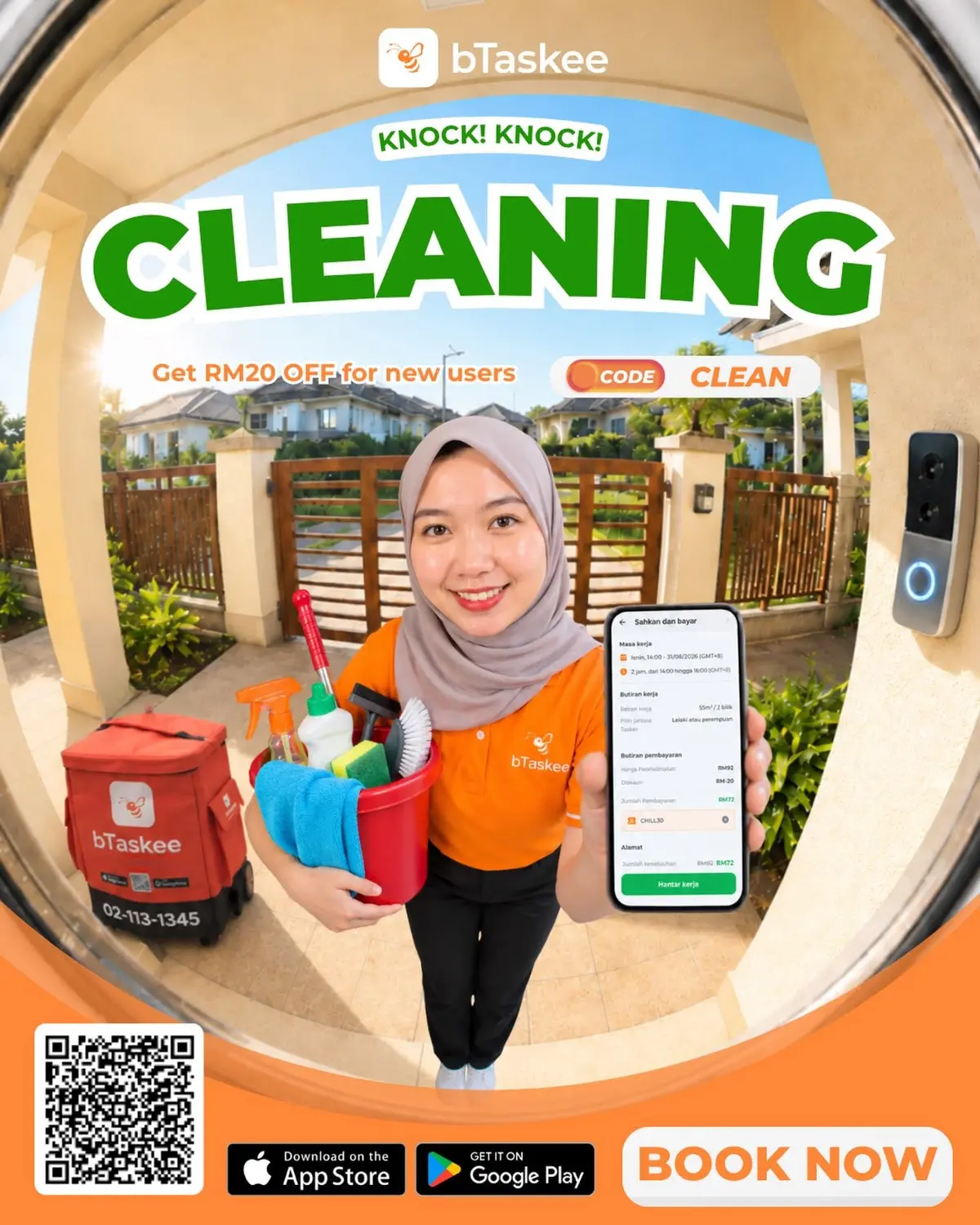 bTaskee Discount Promotion — Source: bTaskee Malaysia