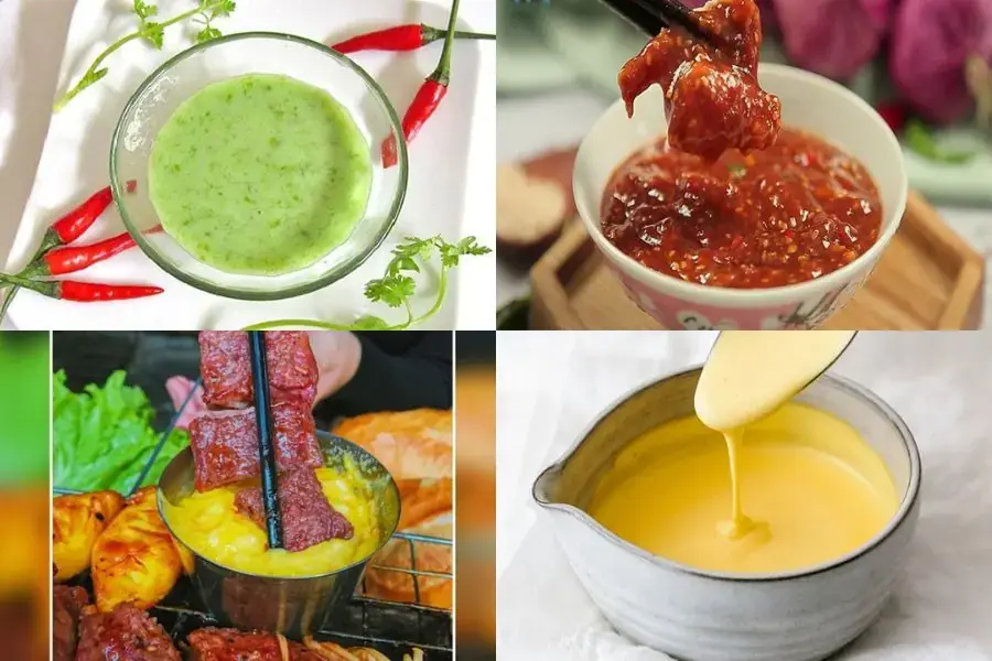 Các loại nước chấm ăn đồ nướng phổ biến