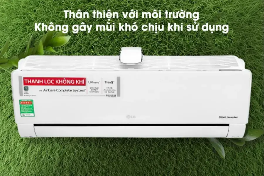 Sử dụng công nghệ UV nano giúp lọc không khí 