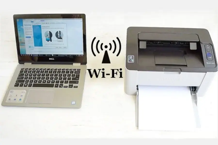 Kết nối máy tính với máy in thông qua Wifi
