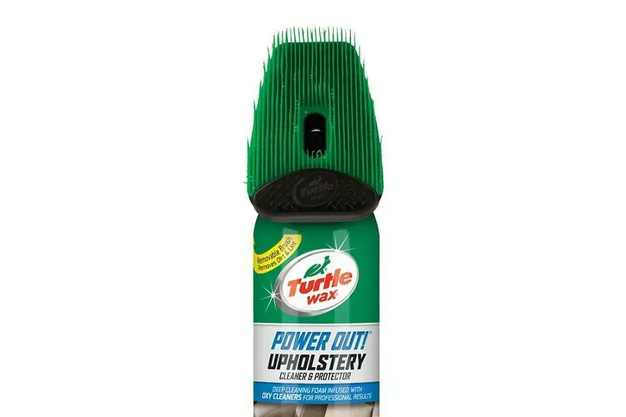 Dung dịch làm sạch vải nỉ Turtle Wax Upholstery Cleaner được dùng ở nhiều bề mặt
