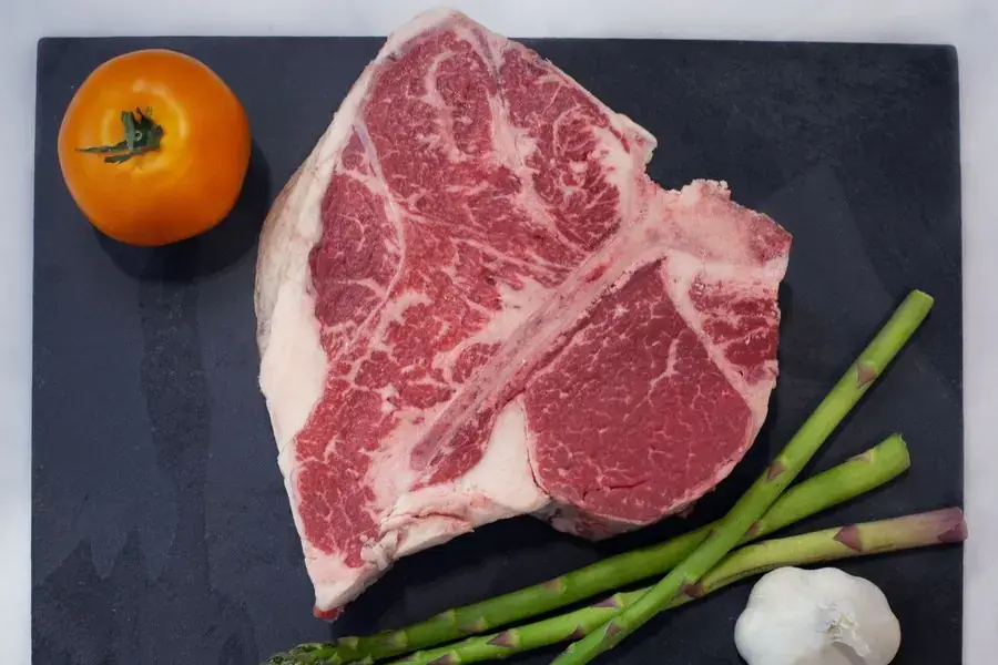 Gù bò có phần thịt và mỡ đan xen vào nhau 