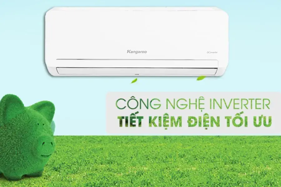 Công nghệ Inverter của điều hòa Kangaroo giúp tiết kiệm điện năng
