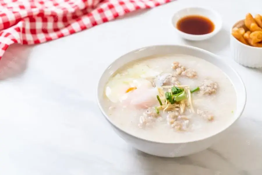 Cháo sườn - Món ăn sáng đầy đủ cho bé các chất dinh dưỡng