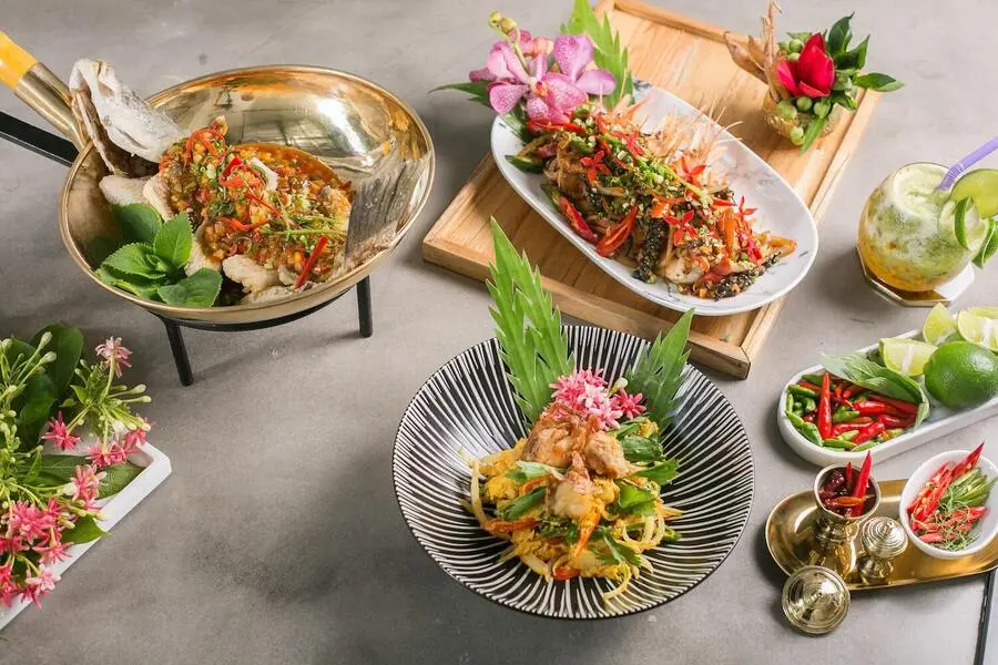 7: Các món ăn ở Mays Urban Thai Dine.