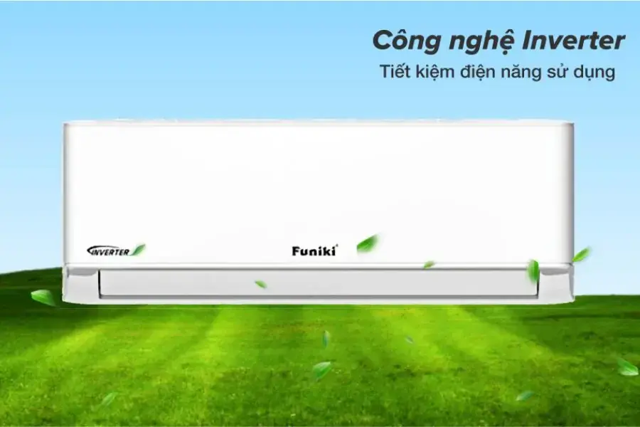Công nghệ inverter được tích hợp trong dòng máy lạnh Funiki