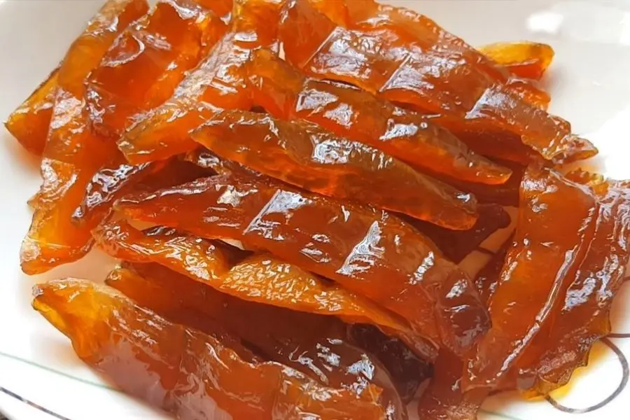 Mứt khế ngày Tết.