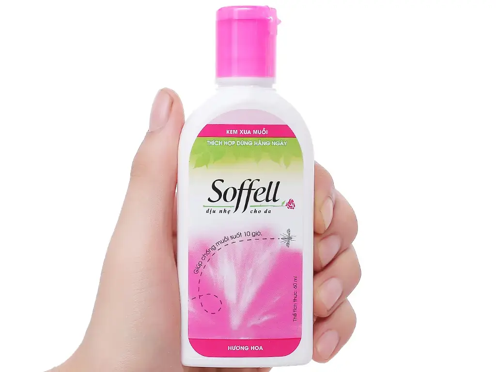 Sản phẩm kem thoa muỗi Soffell