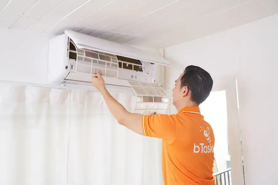 Lắp máy lạnh và kiểm tra lại