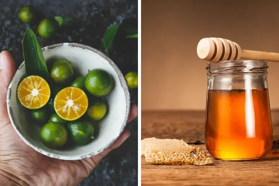 Vitamin trong quất kết hợp cùng dưỡng chất trong mật ong giúp hỗ trợ cải thiện thân hình cân đối