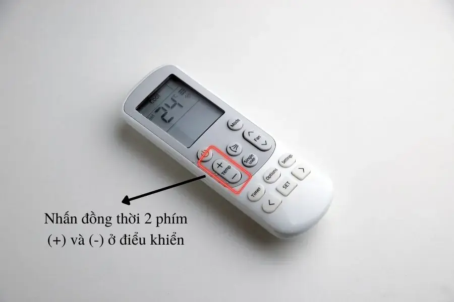 Điều khiển điều hòa Gree bị khóa và cách mở