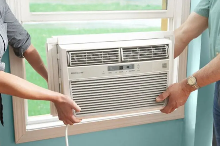 Điều hòa trên cửa sổ cũng được thiết kế tương tự.