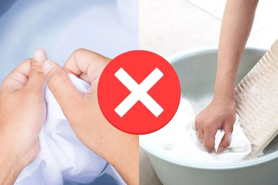 Hạn chế chà xát chăn quá mạnh