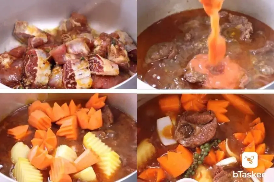 Cách làm bò hầm tiêu xanh siêu ngon