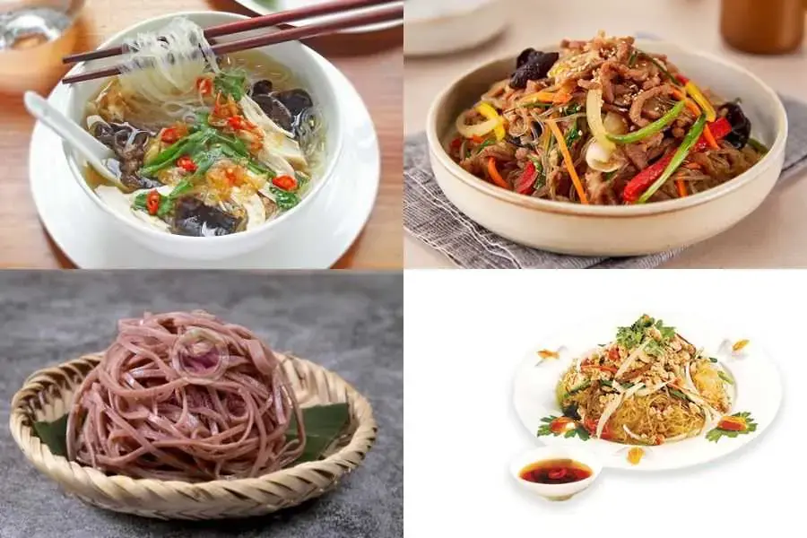 Lượng calo của miến sẽ có sự khác biệt về chủng loại và cách chế biến