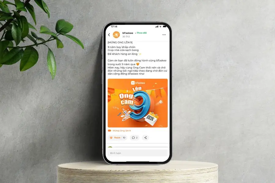 Người dùng có thể xem bảng tin và tương tác với những users khác.