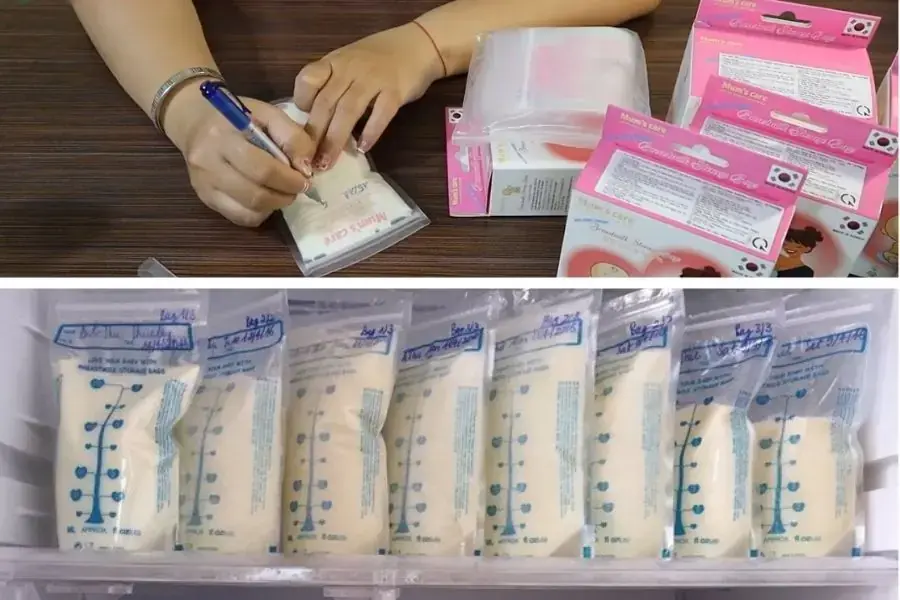 Đánh dấu ngày tháng và bảo quản trong tủ lạnh