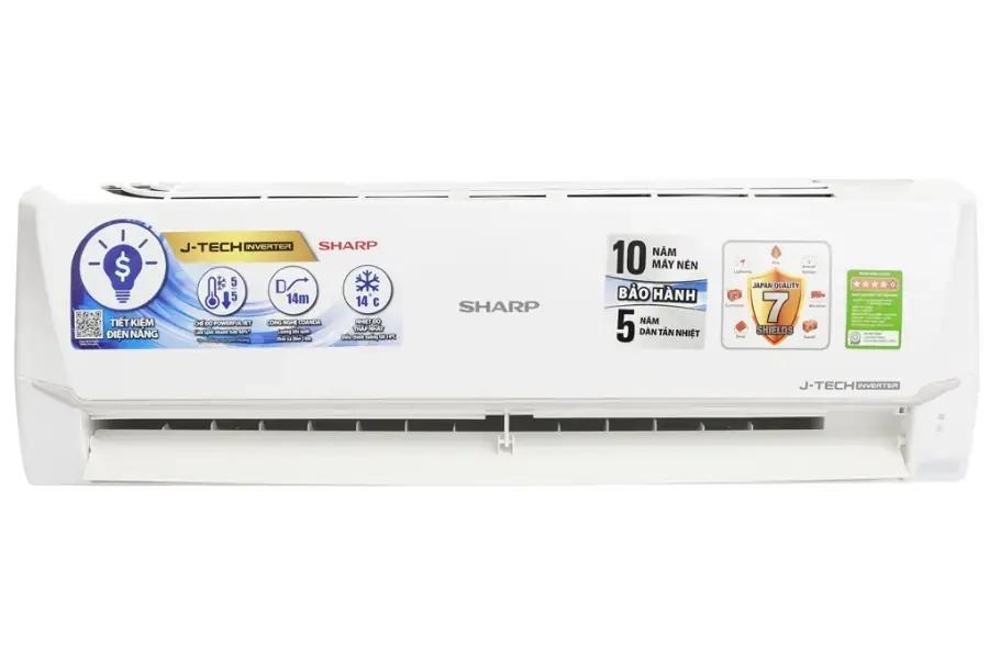 Điều hòa Sharp được tích hợp đầy đủ các công nghệ tiên tiến nhất hiện nay