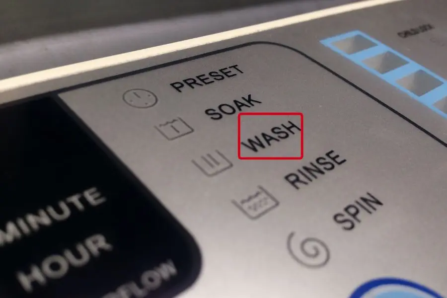 Wash trong máy giặt là chế độ cơ bản và thường được sử dụng nhất.