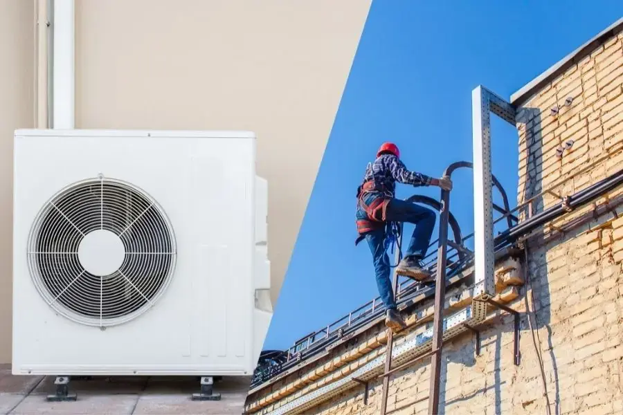 Lắp đặt sai kỹ thuật cũng làm cho cục nóng điều hòa kêu to