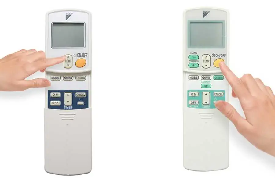 Sử dụng remote điều hòa Daikin 1 chiều cần nắm các tính năng cơ bản.