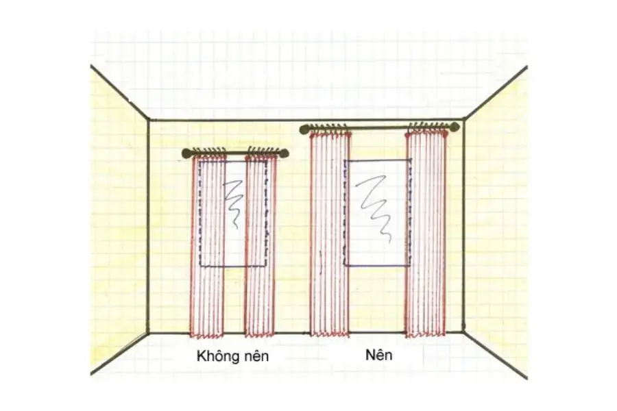 Cách may rèm cửa ore có kích thước phù hợp