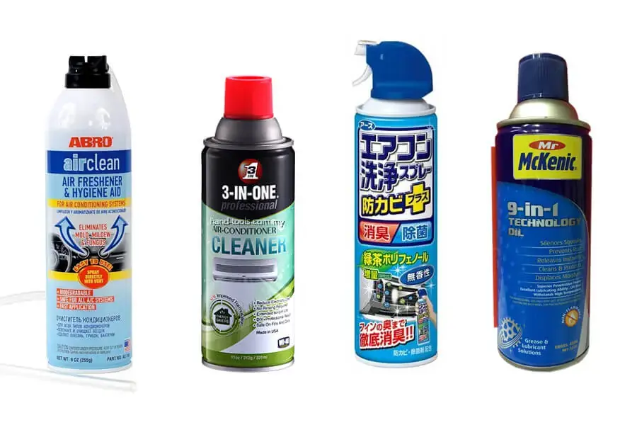 Các loại dung dịch vệ sinh máy lạnh điển hình trên thị trường