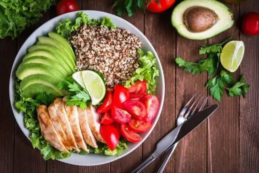 Mẫu thực đơn eat clean ngày 11 cho người giảm cân.
