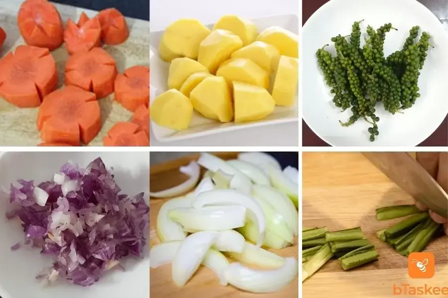 Sơ chế nguyên liệu đơn giản