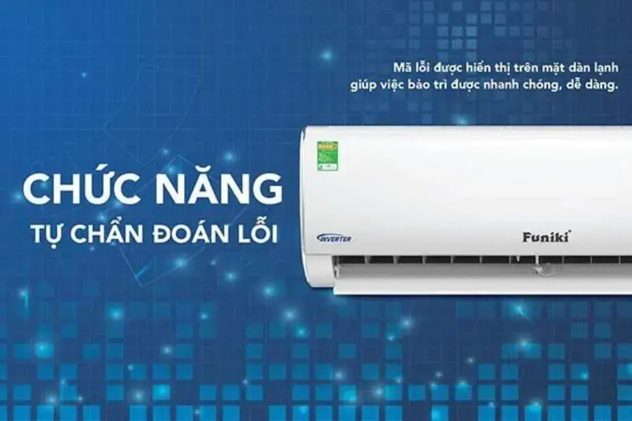 Chức năng tự chuẩn đoán lỗi đem lại sự tiện lợi cho người dùng
