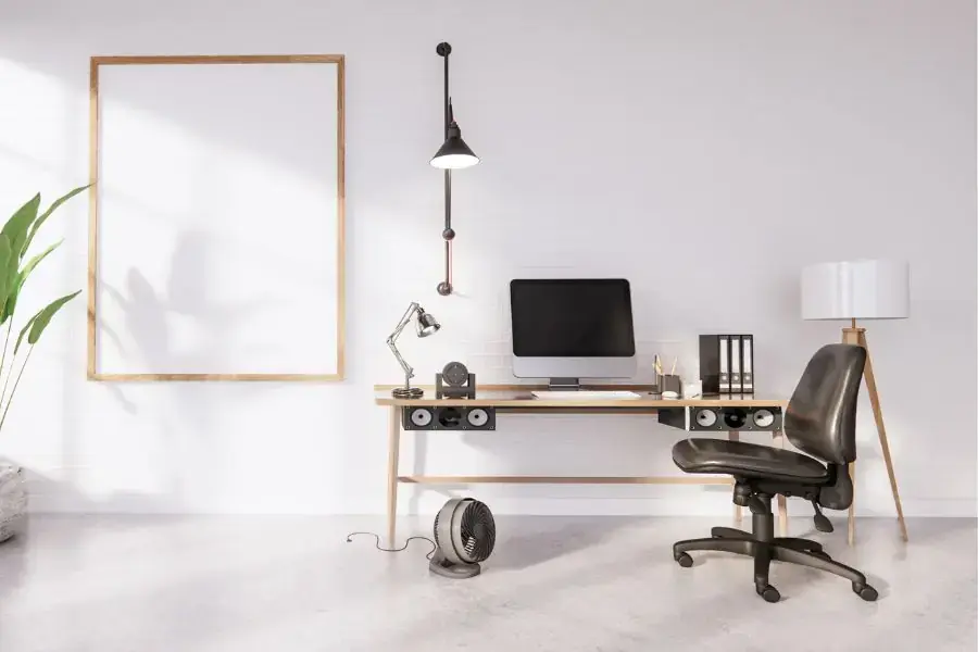 Kích thước tiêu chuẩn của bàn làm việc thường là 0.75x0.7x1.52m
