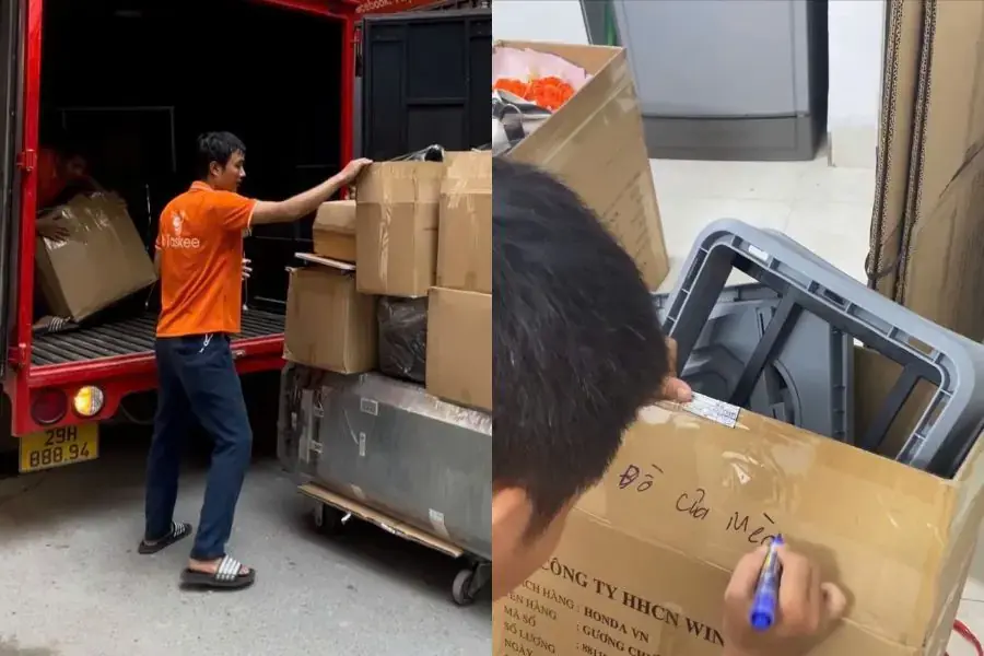 Quy trình chuyển nhà chuyên nghiệp, an toàn từng bước.
