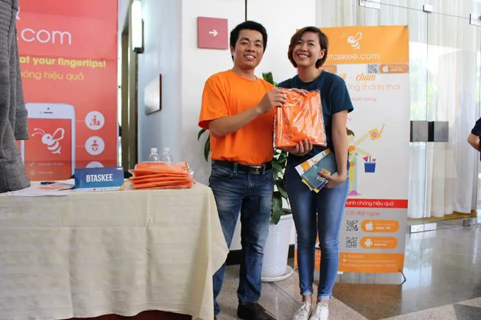 bTaskee còn mang đến những món quà nhỏ thay cho lời cảm ơn