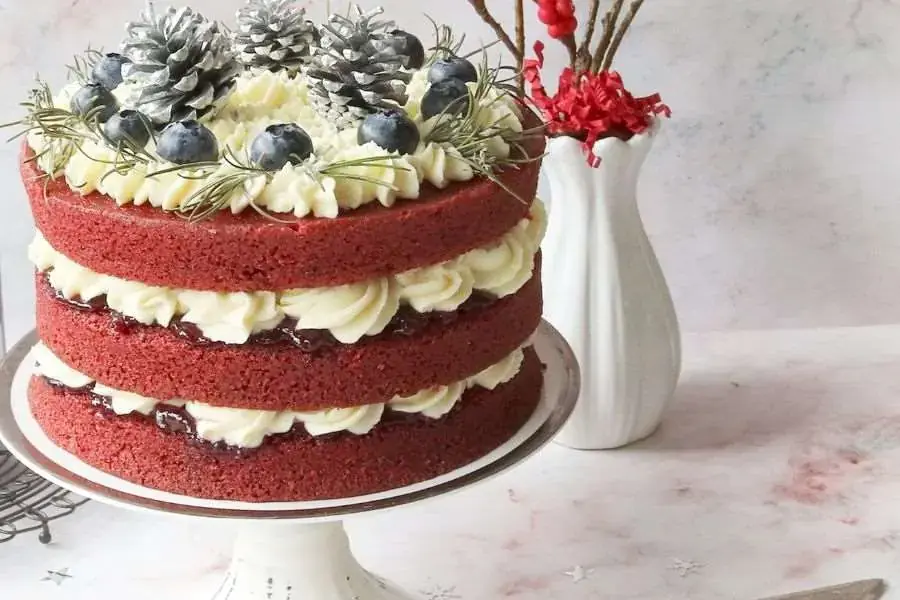 Bánh sinh nhật Red Velvet hấp dẫn