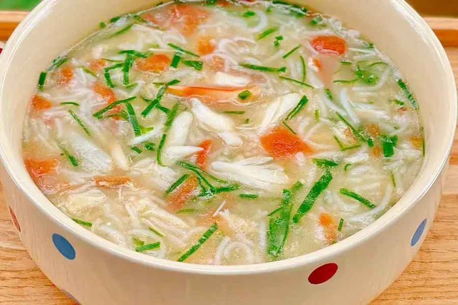 Món bún cua siêu ngon được nhiều mẹ bỉm nấu cho bé yêu