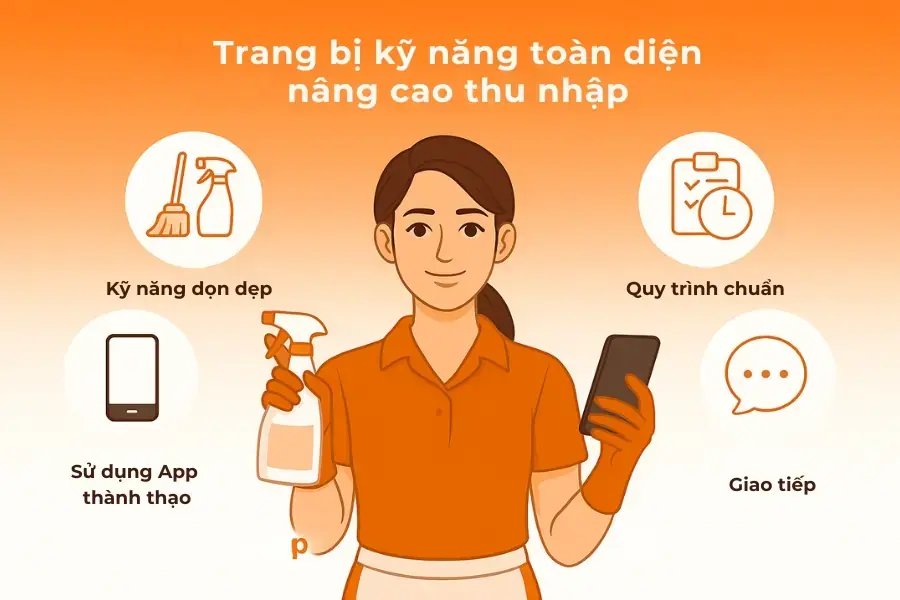 Chương trình đào tạo bài bản và được trang bị nhiều kỹ năng toàn diện.