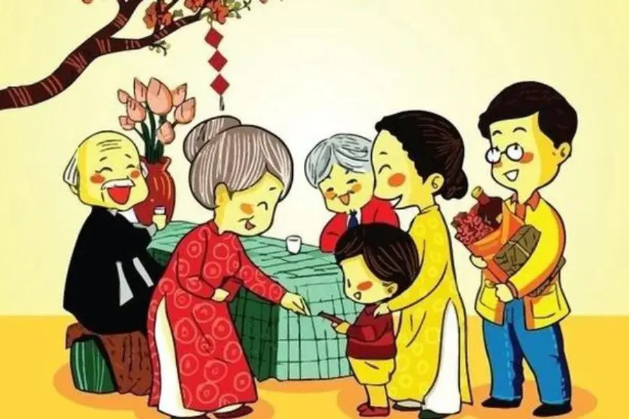 Nên xuất hành về nhà ngoại vào các ngày mùng 2 và 3 Tết.
