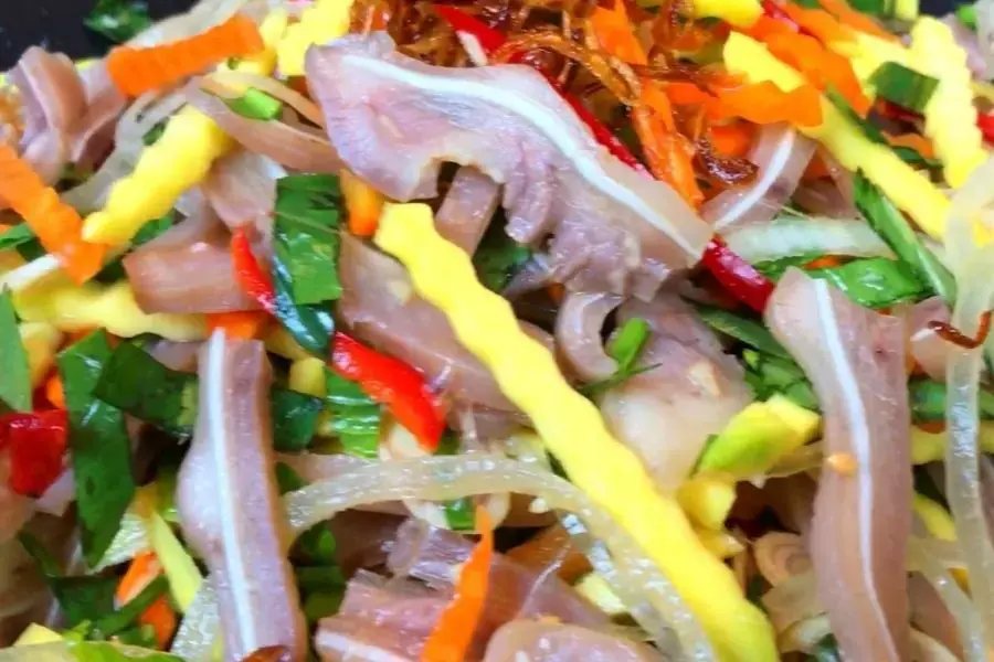 Trộn đều các nguyên liệu