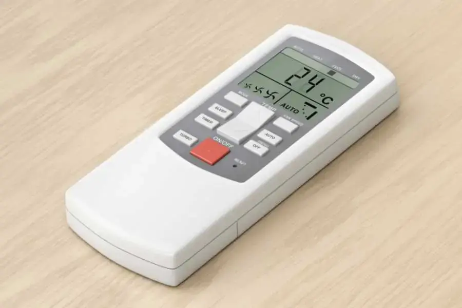 Remote của điều hòa Daikin thường có cấu tạo tương đối đơn giản.