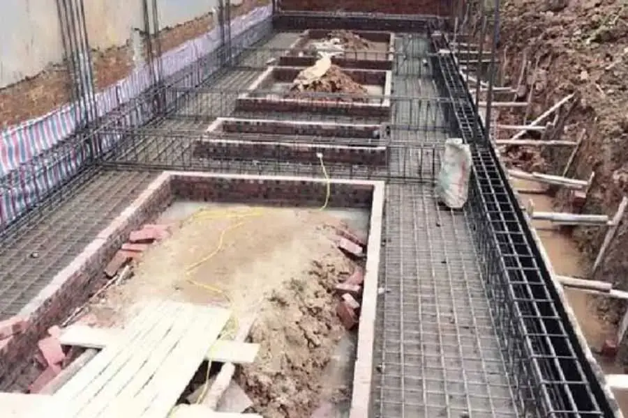 Thi công móng băng cho nhà cấp 4