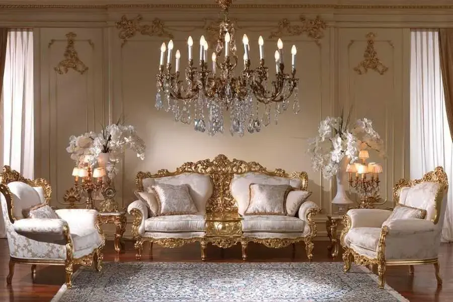 Sofa Caravaggio với đường nét tỉ mỉ toát lên vẻ đẹp quý tộc